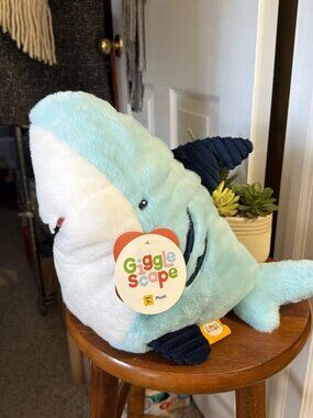 Gigglescape Plush Whimsical Shark 10" Plush NWT